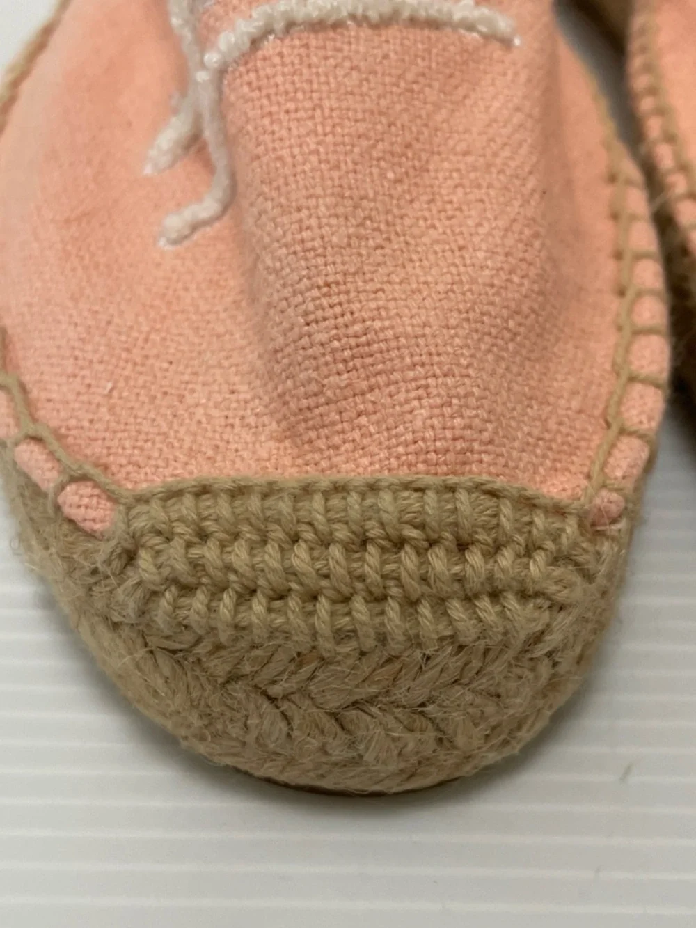 Soludos X Lockhart Embroidery Coral Aloha Platform Espadrilles Size 10